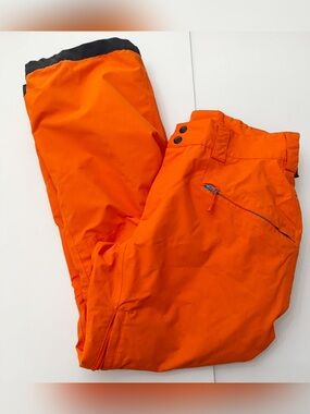 Helly Hansen Bright Orange Recco ULLR Insulated Cargo Snow Pants - M